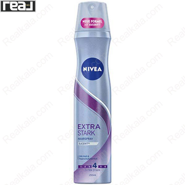 تصویر  اسپری نگهدارنده حالت مو نیوا مدل اکسترا استارک Nivea Hair Spray Extra Stark 250ml