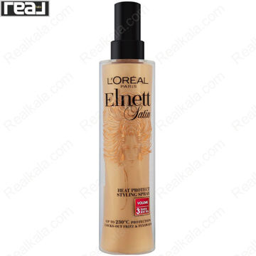 اسپری محافظ حرارت و حجم دهنده مو لورال Elnett Satin Volume