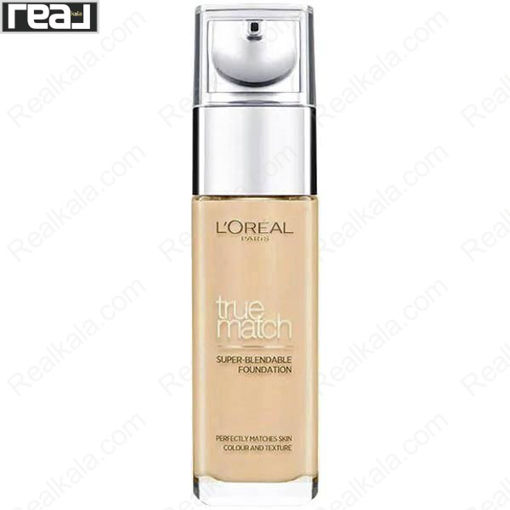 کرم پودر لورال ترومچ شماره LOreal True Match Super Blendable Foundation Sand 5N