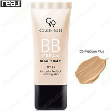 تصویر  بی بی کرم گلدن رز شماره 05 Golden Rose BB Cream Beauty Balm