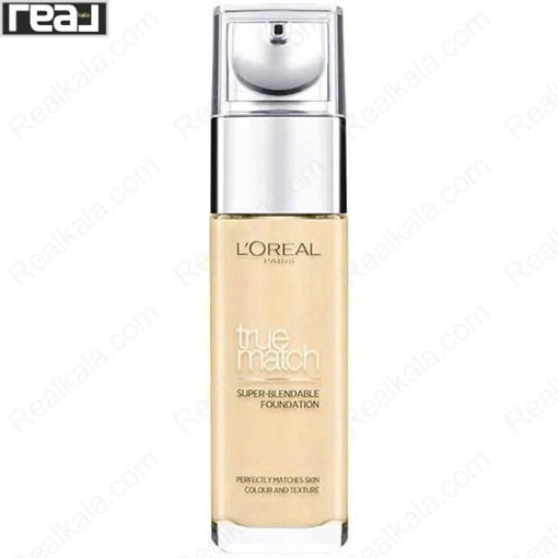 کرم پودر لورال ترومچ شماره LOreal True Match Super Blendable Foundation Golden Natural 4D/4W