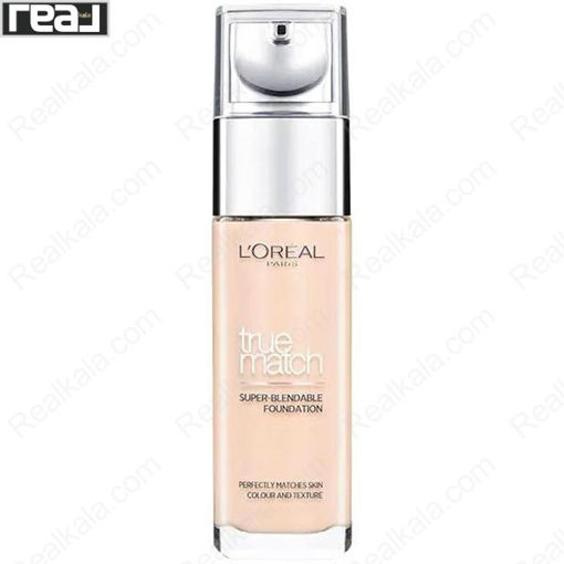 کرم پودر شماره 3D/3W ترومچ لورال LOreal True Match Super Blendable Foundation Golden Beige