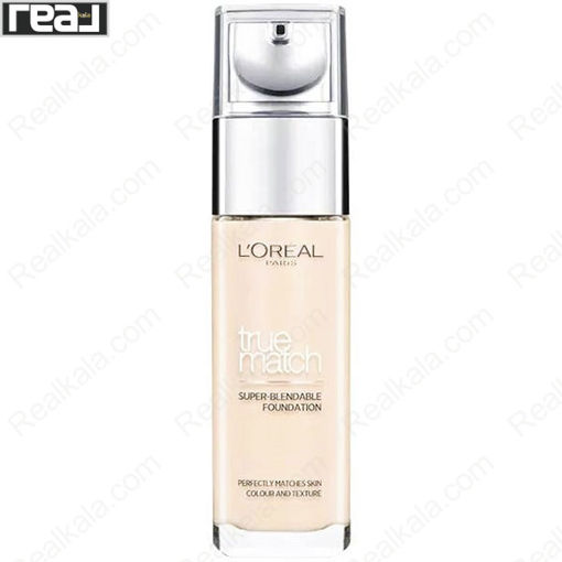 کرم پودر لورال ترومچ شماره LOreal True Match Super Blendable Foundation Linen 1.5N