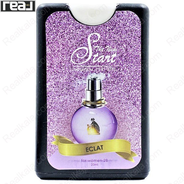تصویر  ادکلن جیبی استارت کد 28 رایحه اکلت زنانه The New Start Orginal Perfume Eclat For Women