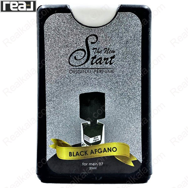 ادکلن جیبی استارت کد 07 رایحه بلک افغانو مردانه 20 میل