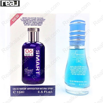 بطری اسمارت کالکشن کد 06 با تصویر عطر پولو اسپرت مردانه روی جعبه