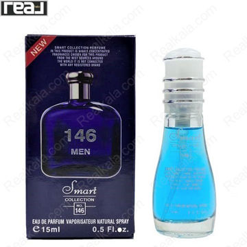 بطری اسمارت کالکشن کد 146 با تصویر عطر پولو آبی مردانه روی جعبه
