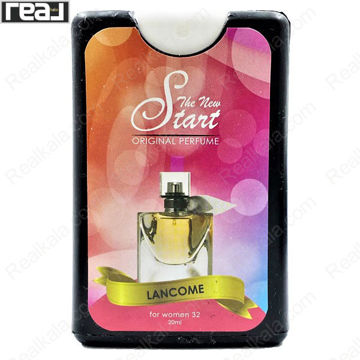 تصویر  ادکلن جیبی استارت کد 32 رایحه لانکوم لا ویه است بله زنانه The New Start Orginal Perfume La Vie Est Belle