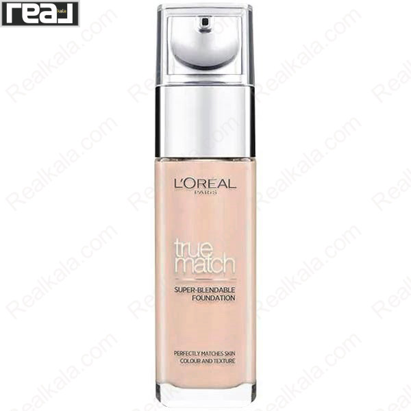 تصویر  کرم پودر شماره 3R/3C ترومچ لورال LOreal True Match Super Blendable Foundation Rose Beige