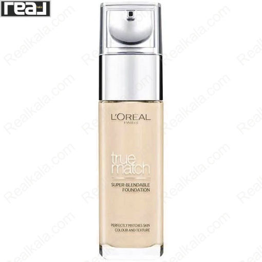 کرم پودر لورال ترومچ شماره LOreal True Match Super Blendable Foundation Rose Valilla 2R/2C