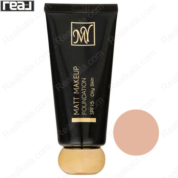 تصویر  کرم پودر مای بلک دیاموند مات شماره 05 My Black Diamond Matt Makeup Foundation