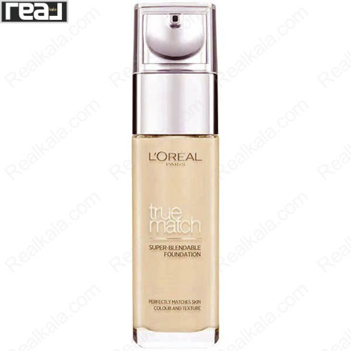 کرم پودر لورال ترومچ شماره LOreal True Match Super Blendable Foundation Rose Amber 7R/7C