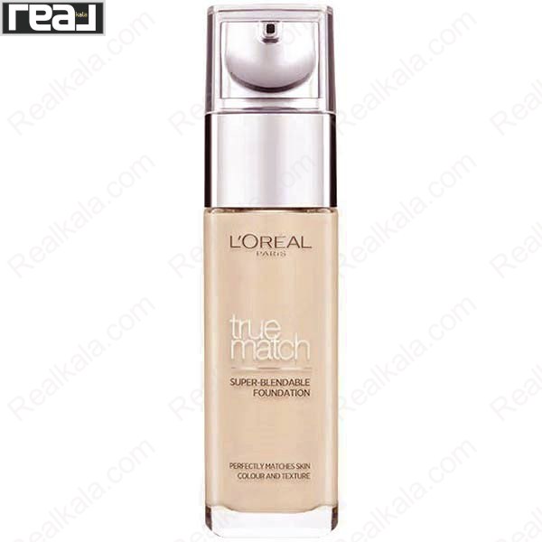 تصویر  کرم پودر شماره 5R/5C ترومچ لورال LOreal True Match Super Blendable Foundation Rose Sand