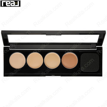 پالت کانسیلر و کانتور لورال Total Cover 220 با چهار تون برای پوشش