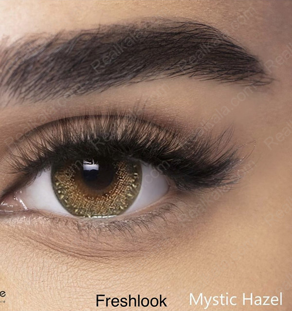 تصویر  لنز رنگی روزانه فرشلوک مدل میستیک هیزل (عسلی) FreshLook One-Day Color Contact Lens Mystic Hazel