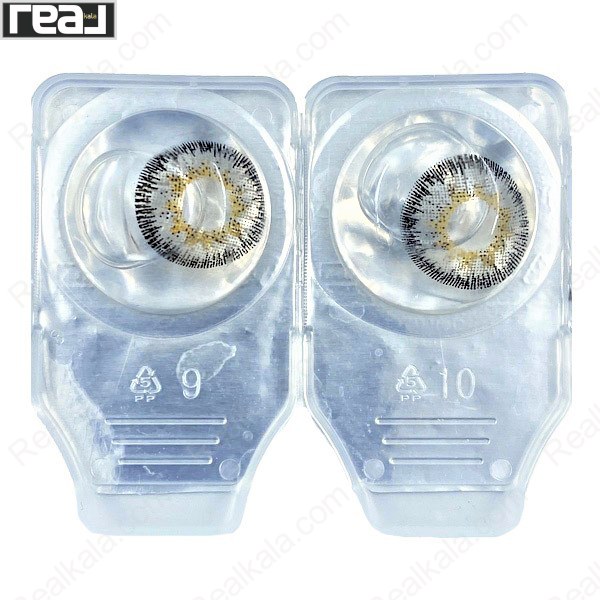 تصویر  لنز تماسی رنگی اینوآر دارک گری سه تُنه ۳ فصلی | INOAR Dark Gray 3 Tone Seasonal Color Contact Lens