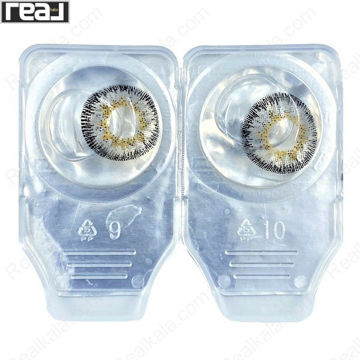تصویر  لنز تماسی رنگی اینوآر دارک گری سه تُنه ۳ فصلی | INOAR Dark Gray 3 Tone Seasonal Color Contact Lens