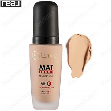 کرم‌پودر مت تاچ فلورمار شماره 302 رنگ Golden Sand با پوشش مخملی