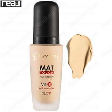 کرم‌پودر مت تاچ فلورمار شماره 313 رنگ Medium Beige مخملی