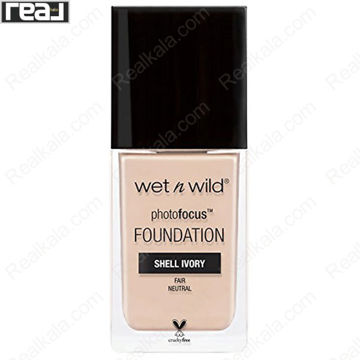 تصویر  کرم پودر فتوفوکوس وت اند وایلد 361 Wet n Wild Photo Focus Foundation Shell Ivory