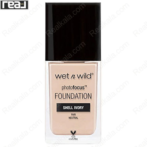 کرم پودر فتوفوکوس وت اند وایلد 361 Wet n Wild Photo Focus Foundation Shell Ivory