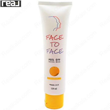 تصویر  ماسک لایه بردار صورت فیس تو فیس پرتقال Face To Face Peel Off Orange