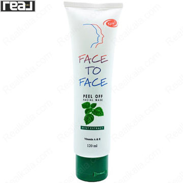 تصویر  ماسک لایه بردار صورت فیس تو فیس نعناع Face To Face Peel Off Mint Extract