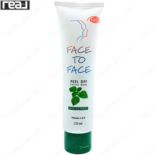 ماسک لایه بردار صورت فیس تو فیس نعناع Face To Face Peel Off Mint Extract