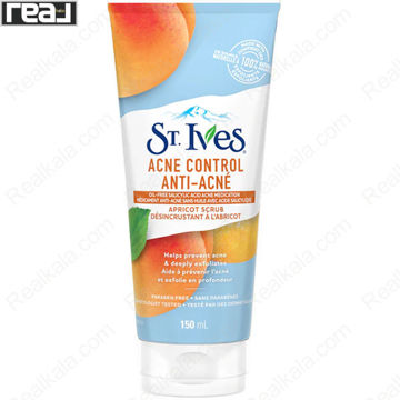 تصویر  اسکراب تیوپی زردآلو ضد جوش سینت ایوز St Ives Apricot Scrub Acne Control