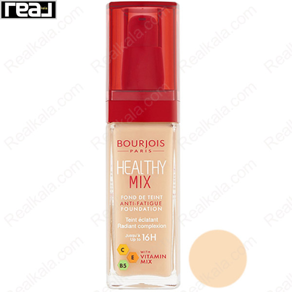 کرم پودر بورژوا هلثی میکس شماره ۵۱ Bourjois Healthy Mix Foundation Light Vanilla