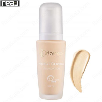 تصویر  کرم پودر پرفکت کاوریج فلورمار شماره 101 Flormar Perfect Coverage Foundation