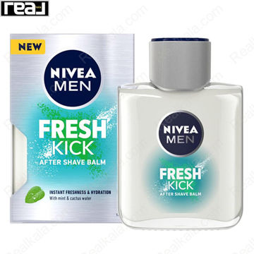 افتر شیو بالم مردانه نیوا Fresh Kick با حس خنکی فوری و آبرسانی پوست