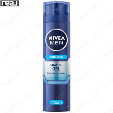 ژل اصلاح مردانه نیوا Cool Kick با تکنولوژی Ultra Glide و حس تازه و خنکی