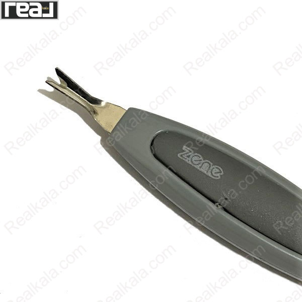 سر فلزی ابزار دوکاره مانیکور زد وان مدل Z-811 مناسب فرم‌دهی کوتیکول