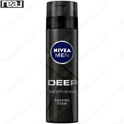 فوم اصلاح مردانه نیوا مدل دیپ Nivea Deep Shaving Foam