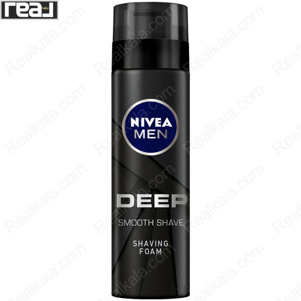 فوم اصلاح مردانه نیوا Deep Smooth Shave با بافت کف‌کننده و اصلاح روان