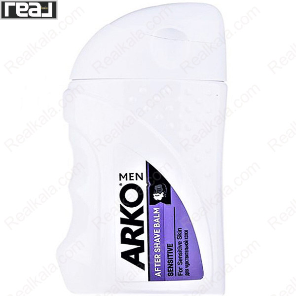 بالم افتر شیو مردانه آركو Men Sensitive Skin با بافت مرطوب‌کننده و محافظت‌کننده 150 میل
