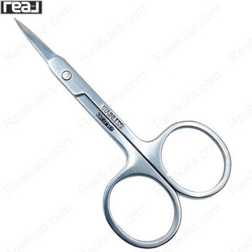 تصویر  قیچی اصلاح ابرو سر صاف زد وان Z.ONE Straight Tip Eyebrow Scissors Z-201