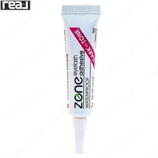 چسب مژه ضدآب زد وان Zone مدل Z-504 رنگ مشکی Dark Tone 7 گرم ساخت کره جنوبی