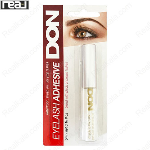 چسب مژه مویی سفید (بی رنگ) دان Eyelash Adhesive DON 5ml