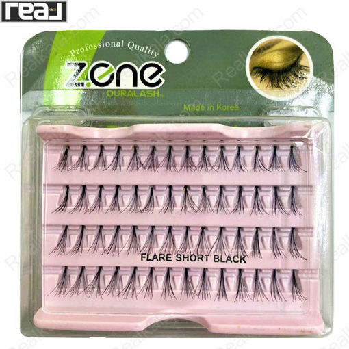 مژه مصنوعی تکی کوتاه زد وان مدل Z.One Individual Eyelashes Short Z-403