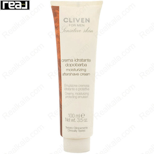 افتر شیو کرمی کلیون مرطوب کننده و محافظ پوست حساس Cliven After Shave Cream Sensitive Skin 100ml