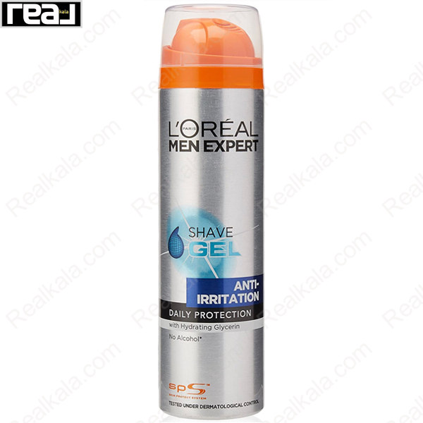 ژل ضد تحریک پوست مردانه لورال Men Expert 200ml