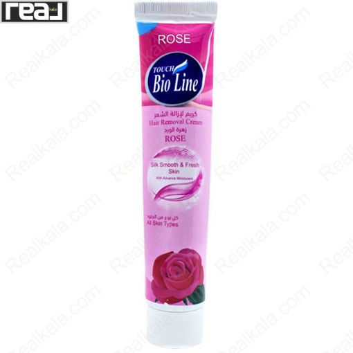 کرم موبر بیو لاین گل رز Bio Line Hair Remover Cream Rose