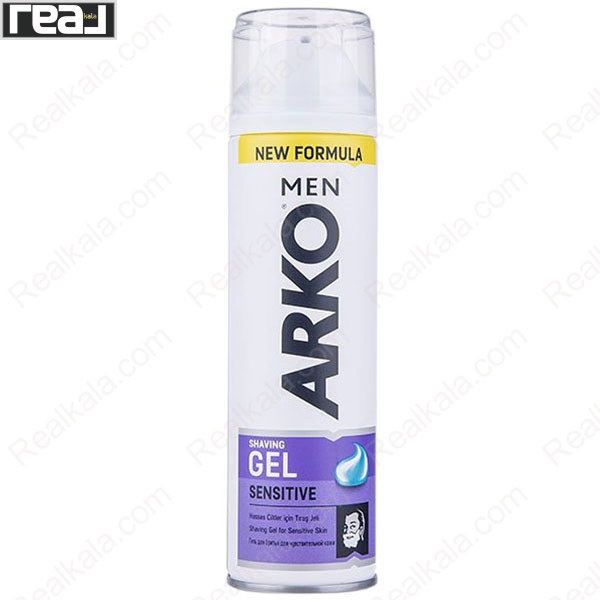 ژل اصلاح مردانه آرکو Men Sensitive فرمول جدید برای پوست حساس