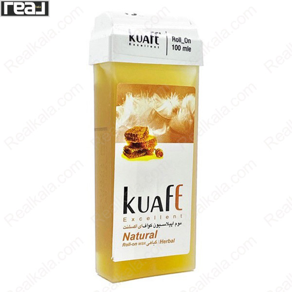 تصویر  موم خشابی کواف ای عصاره عسل Kuafe Excellent Roll On Wax Natural