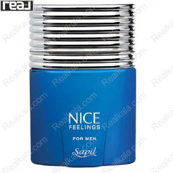 تصویر  ادکلن ساپیل نایس فیلینگز بلو Sapil Nice Feelings Blue Eau De Toilette For Men