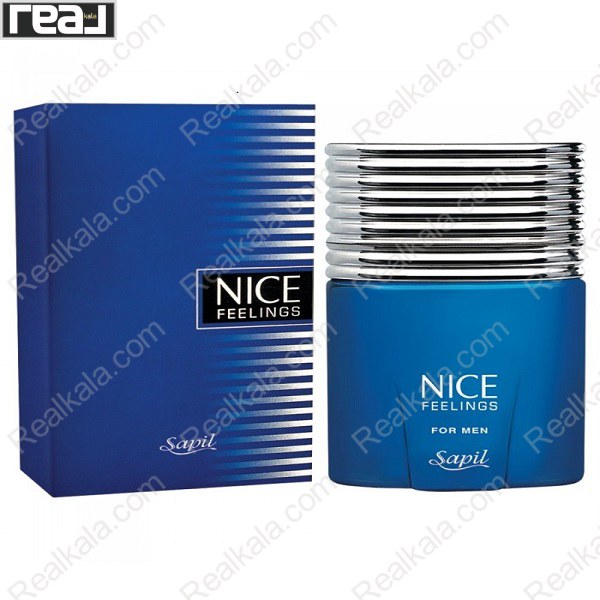 تصویر  ادکلن ساپیل نایس فیلینگز بلو Sapil Nice Feelings Blue Eau De Toilette For Men