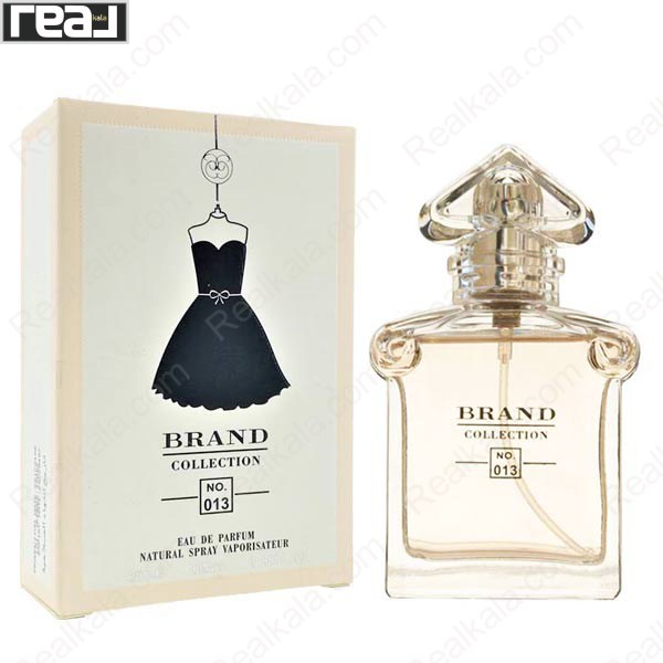 شیشه و جعبه ادکلن برند کالکشن 013 لا پتیت روب نویر زنانه با طراحی مینیمال