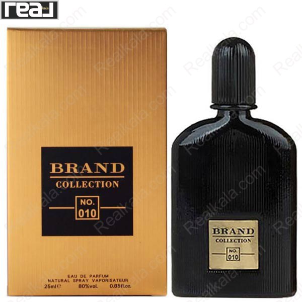 شیشه و جعبه ادکلن برند کالکشن No. 010 تام فورد بلک ارکید مردانه